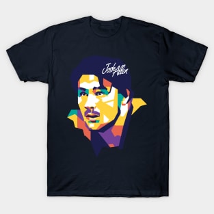 Josh Allen on WPAP art #1 T-Shirt